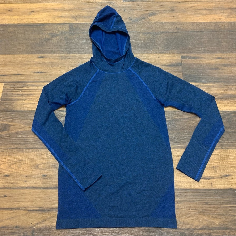 Kyodan Women's Long Sleeve Blue Athletic Pullover Hoodie Size XS